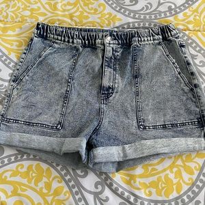 Wild Fable Acid Wash Denim Shorts L